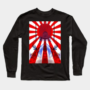 Rising Sun Japan Flag Long Sleeve T-Shirt